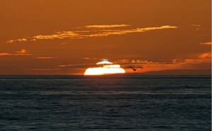 Green Flash Sunset - Mission Beach